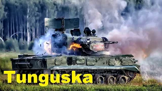 Зенитный комплекс "Тунгуска" | Боевая стрельба по наземным и воздушным целям.