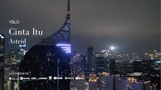 Astrid - Cinta Itu (Lyrics) | Vinyl Mode & City Night Ambience