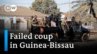 Guinea-Bissau: President survives coup attempt | DW News