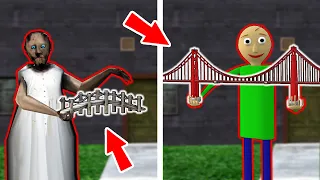 Granny Bridge vs Baldi Bridge - funny horror animation parody (p.231)