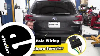 etrailer | Curt T-Connector Vehicle Wiring Harness Installation - 2022 Subaru Forester