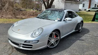 2008 Porsche 997.1 911 Targa 4S Manual POV Test Drive/Review