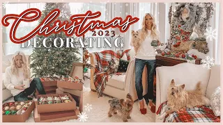 CHRISTMAS DECORATING IDEAS 2023 | DECORATING THE TREE | 2023 CHRISTMAS DECORATING