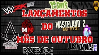 LANÇAMENTOS DO MÊS DE OUTUBRO 2015 (PT-BR!)-(PC-PS4-PS3-XBOX ONE-XBOX 360-WII-WII U)