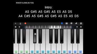 River Flows In You - Perfect Piano App Tutorial