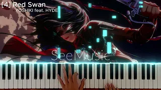 Epic Attack on Titan Piano Medley Opening (2013 - 2023) | [Anime Finale Tribute]