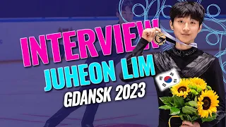 Junior Men Winner Interview | Juheon Lim | Gdansk 2023 | #JGPFigure