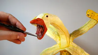 I made a Horrifying Banana Goose