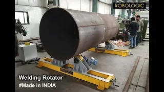 Welding Rotator With lead Screw Adjustment | Welding Rotator | Robologic