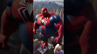 Spiderman Obesitas 3 Marvel&DC  💥 Superheroes all Characters #marvel #avengers #shorts