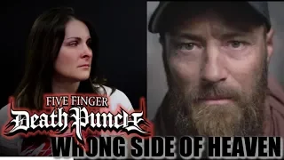 Five Finger Death Punch Wrong Side of Heaven Reaction!!