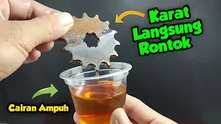 CAIRAN PALING AMPUH UNTUK MERONTOKKAN KARAT !!!