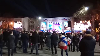 Митинг - концерт и праздничный салют в Крыму / Севастополь, 14 марта 2018