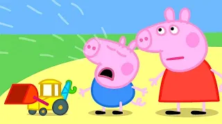 Peppa Pig | Tam | Yolu Kazmak | Programının en iyi bölümleri | Çocuklar için Çizgi Filmler