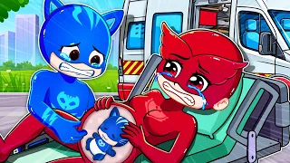 Owlette gets pregnant with Baby CatBoy but gives birth to Romeo?!! | Leo Mask Channel