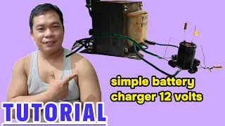 Paano gumawa ng battery charger/How to make a diy battery charger step by step? @anggotv5493