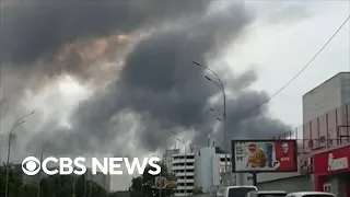 Multiple explosions shake Ukrainian capital city of Kyiv