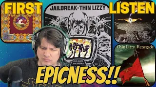 THIN LIZZY MARATHON REACTION to Cowboy Song /Johnny / Rocky / Renegade / Holy Wars/ Whiskey In A Jar