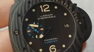 Luminor Panera Submersible Carbotech (Official Video Seewatch)