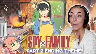 OUR FAVORITE FAMILY IS BACK!! | SPY X FAMILY Part 2 Ending Reaction