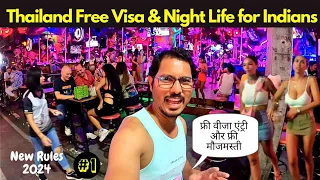 Crazy Night Life & Visa Free Entry For indians Now😎🇹🇭