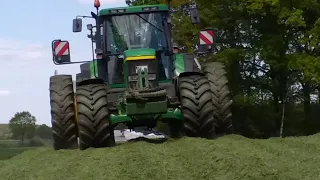 Gras häckseln beim Lohnunternehmen H.Völker 2