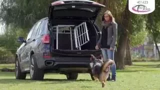 Hundebox für Auto, Single Hundetransportbox | tectake