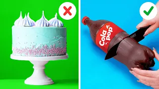 DESAFIO DE DECORAÇÃO DE BOLOS | Desafio Culinário Pobre VS Rico VS Gigarrica por 123 GO! Like