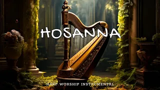 HOSANNA / PROPHETIC WARFARE INSTRUMENTAL / HARP MEDITATION MUSIC / INTENSE HARP WORSHIP