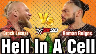 Roman Reigns vs. Brock Lesnar - Hell In a Cell Match - WWE CROWN JEWEL 2021