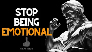 6 Stoic Powerful Rules To Become Emotionless | STOICISM SECRETS. Best Motivational Video