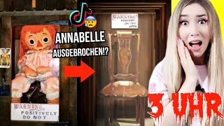 echte ANNABELLE PUPPE aus MUSEUM verschwunden *geht SIE wirklich in die SCHULE ?!