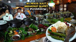 85 PESOS UNLIMITED BUFFET IN MANDALUYONG SOBRANG SULIT SA PRESYO AT LASA! | EMRIZ BULALOHAN