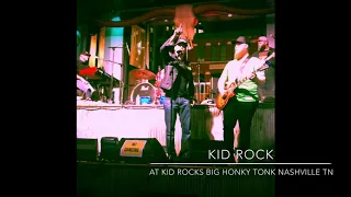 Kid Rock shows up and sings at Kid Rocks Big Honky Tonk in Nashville Tennessee 10/09/2020