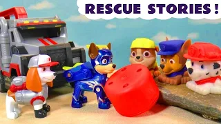 Rescue Stories involving Mashems with the Pups and Big Trucks Al