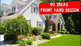 90 BEAUTIFUL FRONT YARD GARDEN LANDSCAPING IDEAS