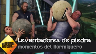 Lopetegui adivina cuáles son levantadores de piedra - El Hormiguero 3.0