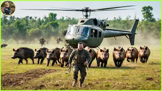 How Do Hunters And American Farmers Deal With Millions Of Wild Boars By Helicopter