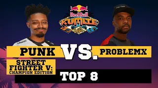 Punk vs. Problem X | Street Fighter V Top 8 | Red Bull Kumite Las Vegas