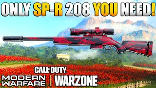 New Best Sniper? How to Make the Best Possible SP-R 208 Class Setup for WARZONE | Modern Warfare BR