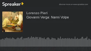 Giovanni Verga: Nanni Volpe