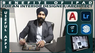 IPAD FOR AN INTERIOR DESIGNS/ARCHITECT || APPLE IPAD 10.2 || PENCIL || USEFUL DESIGNING APPS ||