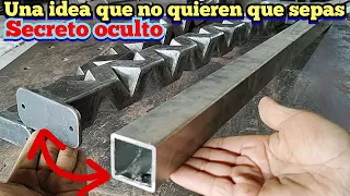 Idea que no quieren que sepas, un secreto oculto del soldador y herrero.