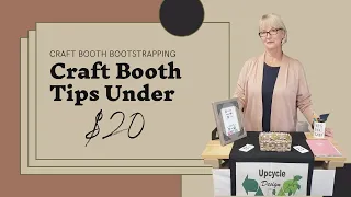 7 SIMPLE $$ Budget-Friendly Display Ideas for Your Next Craft Booth