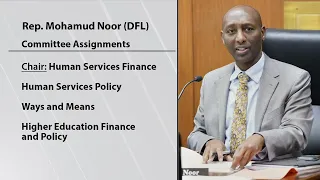 Informational interview with Rep. Mohamud Noor (DFL-Mpls).