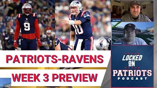 Week 3 Game Preview: New England Patriots vs. Baltimore Ravens