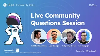 ABP Community Talks 2023.6: Live Community Questions Session