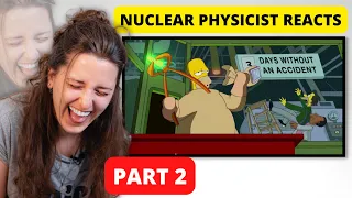 Nuclear Physicist Reacts to THE SIMPSONS Nuclear Power Plant Episodes Part 2