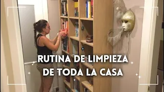 LIMPIO TODA MI CASA 🧹RUTINA de LIMPIEZA COMPLETA | @elbauldemonica