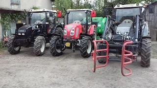 █▬█ █ ▀█▀ Sianokosy 2015! 3x Farmtrac w akcji ! John Deere F440M 675 DT 690 DT 680 King Samasz Vicon